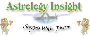 Scorpio With Pisces Zodiac sign (astrological sign) compatibility section.  Find out what sign you match with best, and what to look for (or look out for) in a mate.
